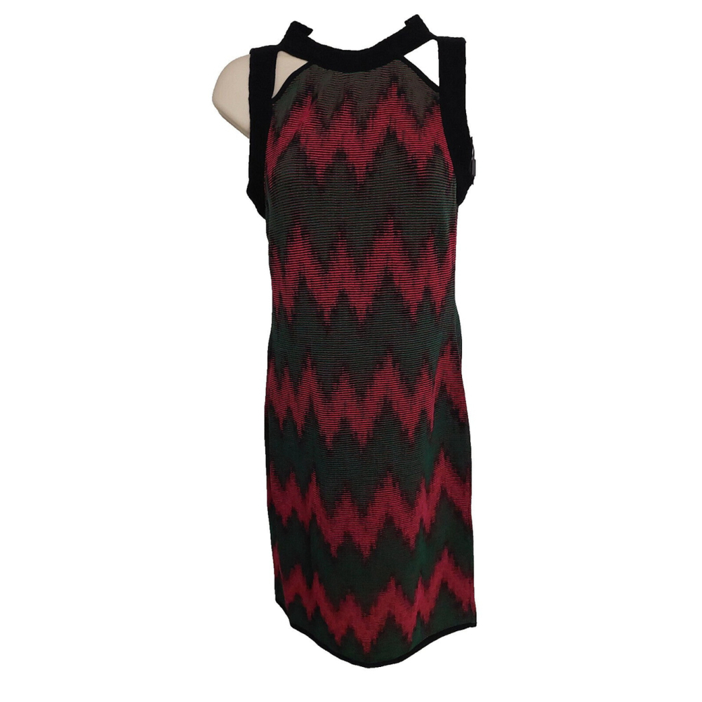 MISSONI Multicolor Sleeveless Knit Bodycon Sweater Dress Size 44 US 8 NWT $895 - Picture 5 of 7